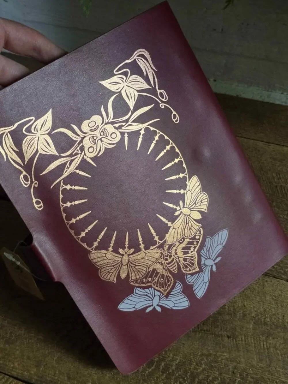 New Fairyloot The Crimson Moth by Kristen Ciccarelli Pin Book Organizer Binder